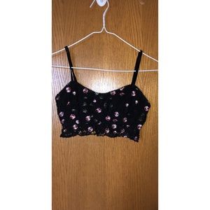 Pac Sun Flower Crop Top